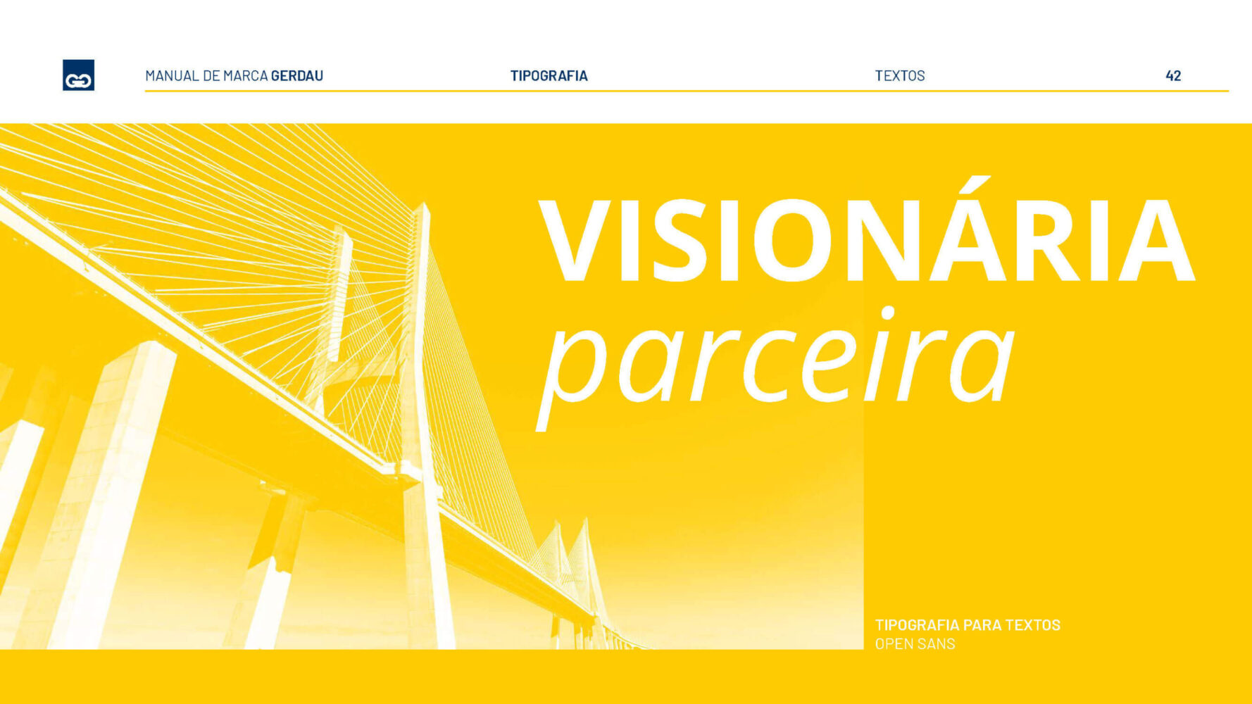 Gerdau Brand Book 2019-PT_Page_42 Gerdau Brand Book 2019-PT_Page_42